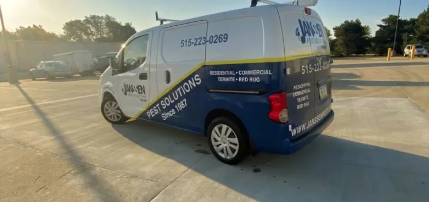 janssen's company truck